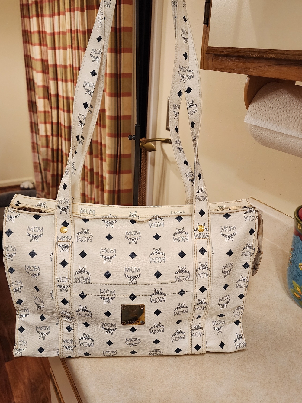 MCM Visetos tote bag